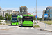Solaris Urbino IV 18 Electric n°4927 (JAP 30C) sur la ligne 10 (Skånetrafiken) à Malmö