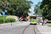 Kockums n°100 sur la ligne du Musée (Museispårvägen) à Malmö