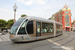 Alstom Citadis 302 n°10 sur la ligne T1 (Lignes d'Azur) à Nice