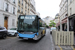 Heuliez GX 137 II Electric n°7128 (HA-273-WF) sur la ligne 40 (RATP) à Abbesses (Paris)