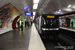 Alstom MP 14 CC n°25 sur la ligne 11 (RATP) à République (Paris)