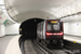 Alstom MP 14 CC n°02 sur la ligne 11 (RATP) à Pyrénées (Paris)