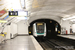 Alstom-Bombardier-TechnicAtome MF 01 n°128 sur la ligne 9 (RATP) à Rue de la Pompe (Paris)