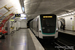 Alstom-Bombardier-TechnicAtome MF 01 n°128 sur la ligne 9 (RATP) à Rue de la Pompe (Paris)