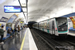 Alstom-Bombardier-TechnicAtome MF 01 n°124 sur la ligne 9 (RATP) à Alma - Marceau (Paris)
