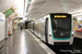 Alstom-Bombardier-TechnicAtome MF 01 n°131 sur la ligne 9 (RATP) à Jasmin (Paris)