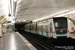 Alstom-Bombardier-TechnicAtome MF 01 n°164 sur la ligne 9 (RATP) à Jasmin (Paris)