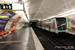 Alstom-Bombardier-TechnicAtome MF 01 n°138 sur la ligne 9 (RATP) à Jasmin (Paris)