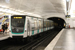 Alstom-Bombardier-TechnicAtome MF 01 n°138 sur la ligne 9 (RATP) à Jasmin (Paris)