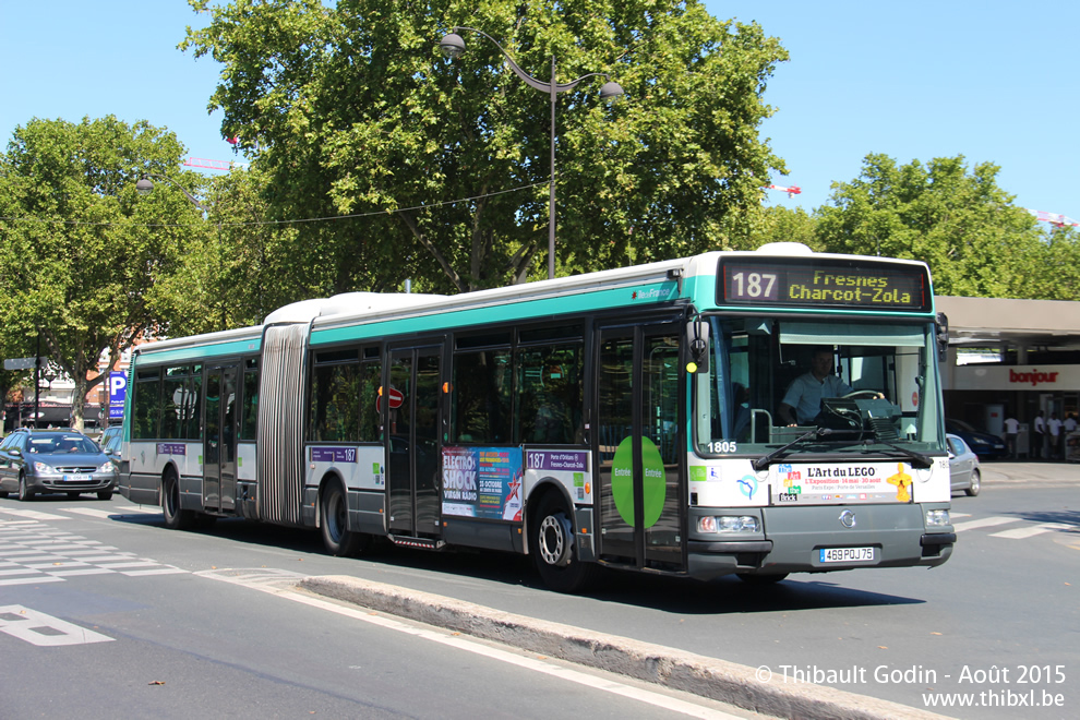 Ligne 187 – Photos de trams et autres transports urbains
